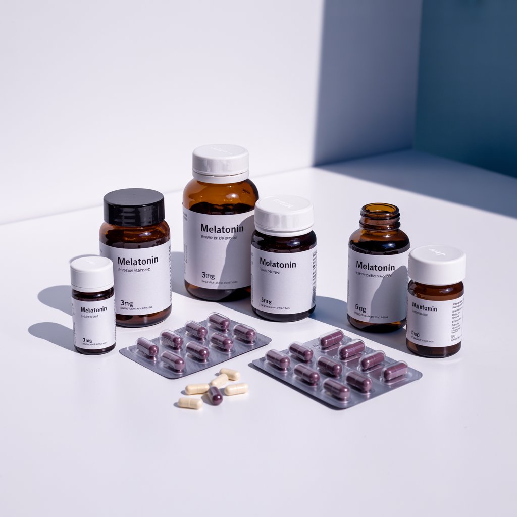 🌙 Melatonin Sleep Support Supplements